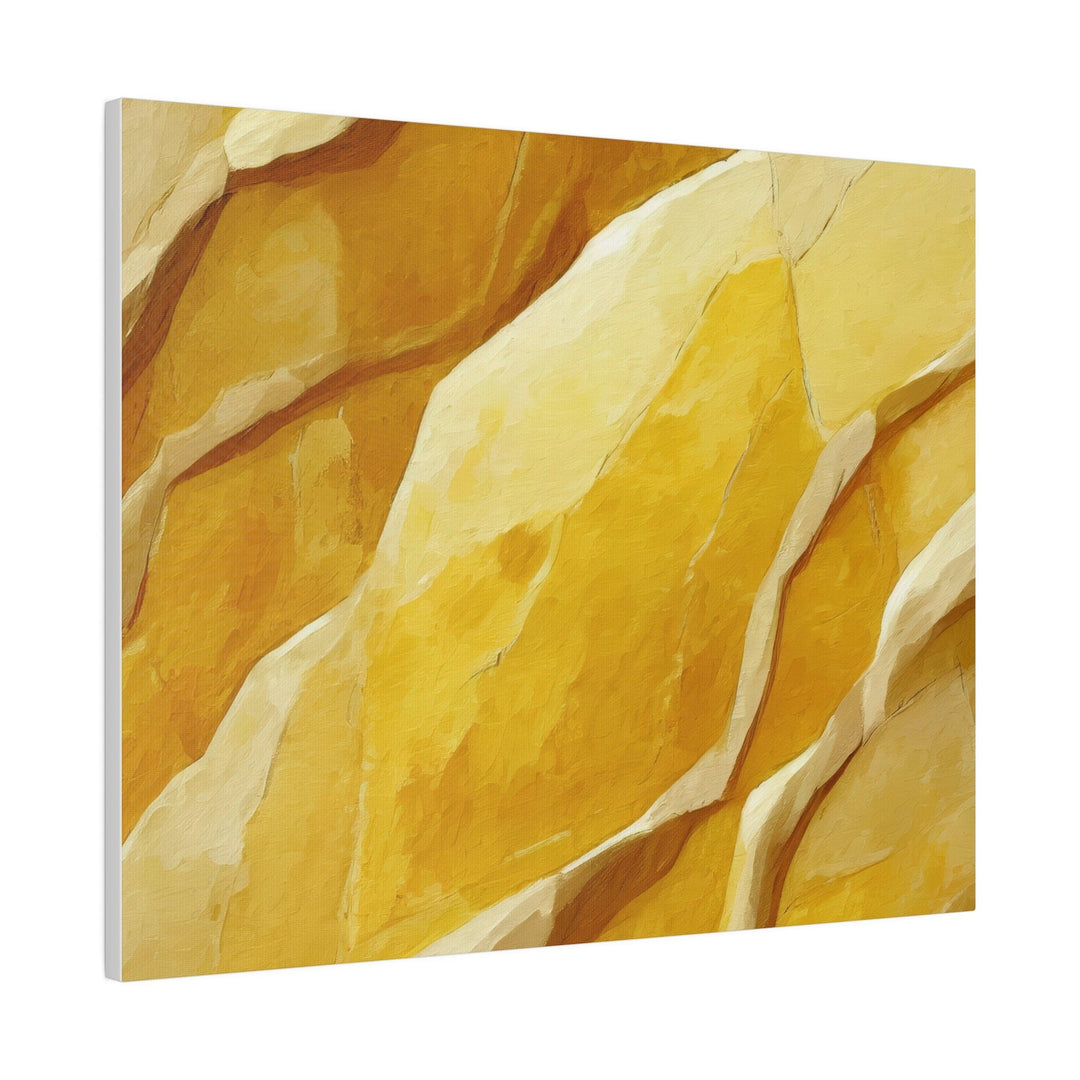 Wall Decor Giclee Fine Art Print Rustic Yellow Stone Print - Decorative | Wall