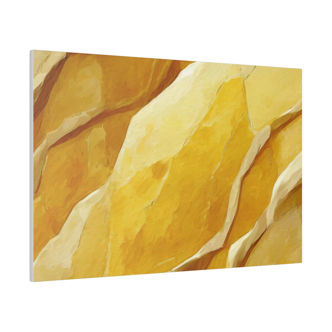 Wall Decor Giclee Fine Art Print Rustic Yellow Stone Print - Decorative | Wall