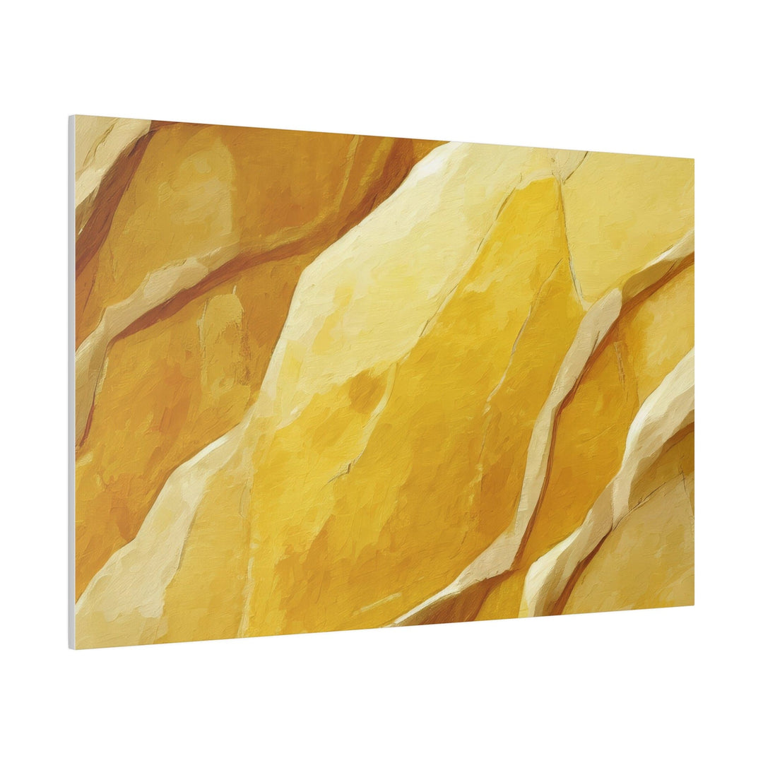 Wall Decor Giclee Fine Art Print Rustic Yellow Stone Print - Decorative | Wall