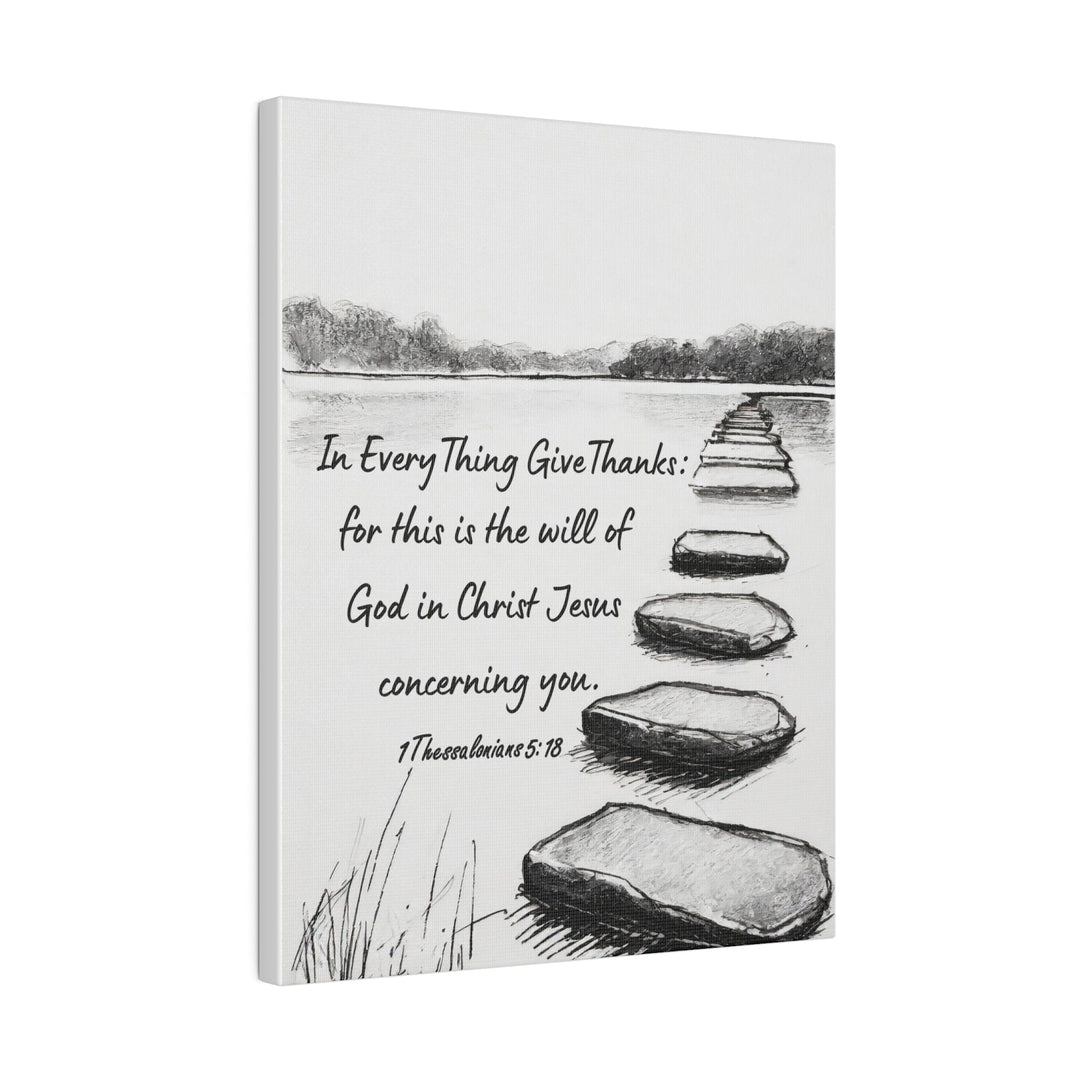 Wall Decor Giclee Fine Art Print Stepping Stone Still Waters in Everything Give