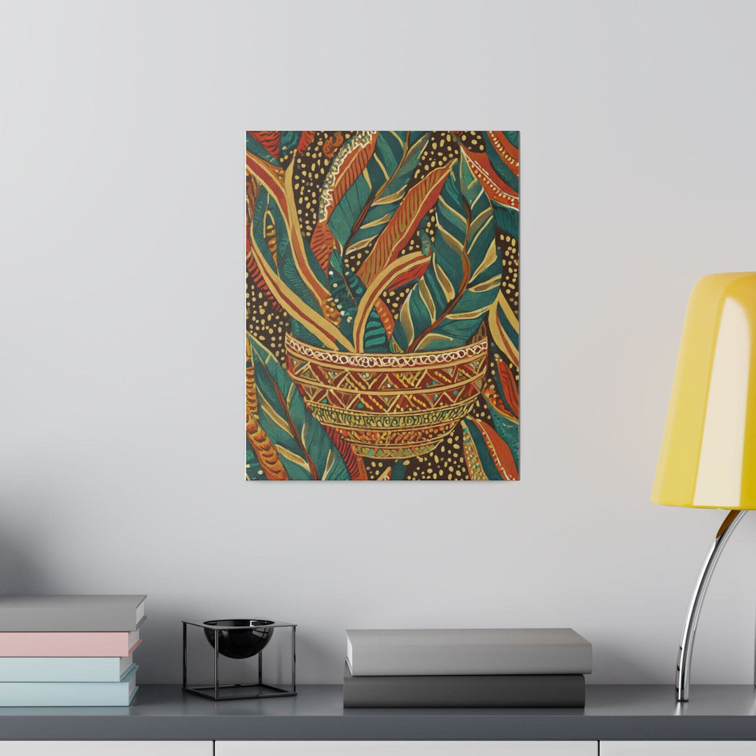 Wall Decor Giclee Fine Art Print Tropical Basket - Decorative | Wall Art