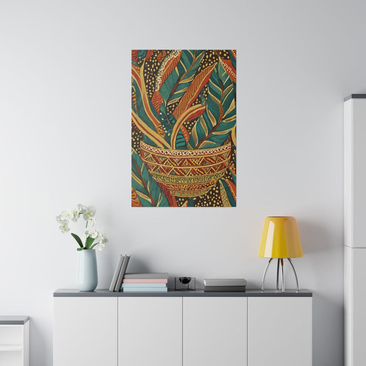 Wall Decor Giclee Fine Art Print Tropical Basket - Decorative | Wall Art