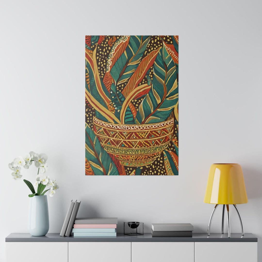 Wall Decor Giclee Fine Art Print Tropical Basket - Decorative | Wall Art