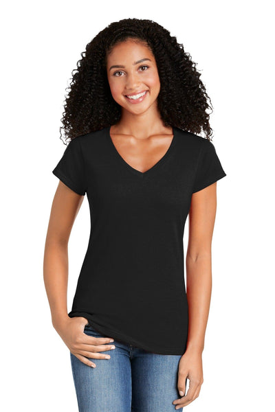 Gildan Softstyle Ladies Fit V - neck T - shirt. 64v00l - Activewear T - Tops