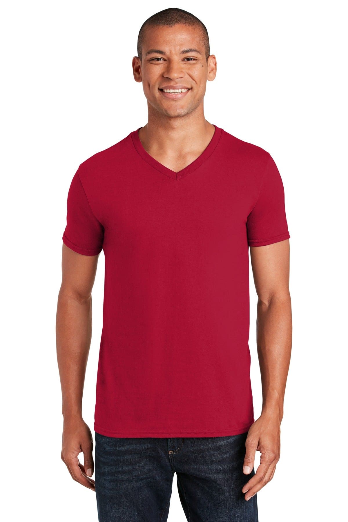 Gildan Softstyle V - neck T - shirt. 64v00 - Activewear T - Tops / Shirtss