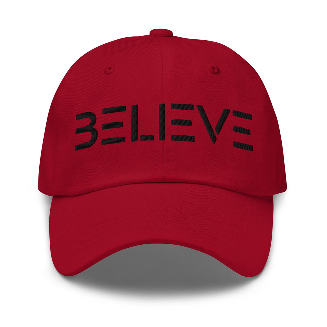 Embroidered Baseball Cap - Adjustable - Believe