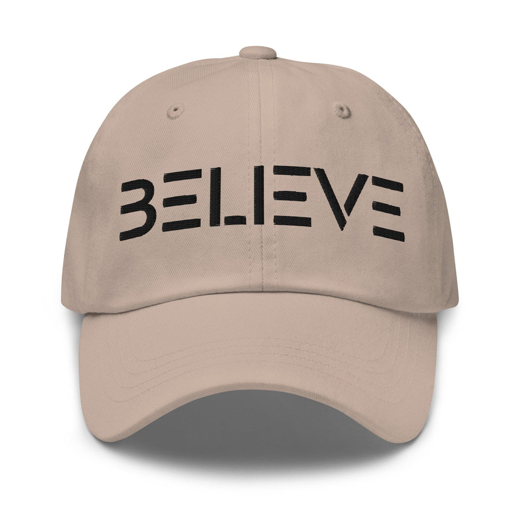 Embroidered Baseball Cap - Adjustable - Believe
