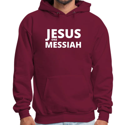 Graphic Hoodie Jesus One Messiah - Unisex | Hoodies