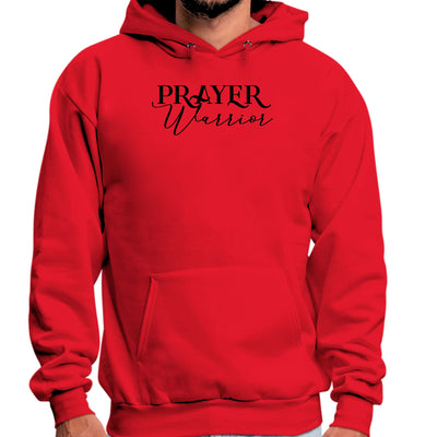Graphic Hoodie Prayer Warrior Script Style Illustration Black - Unisex | Hoodies