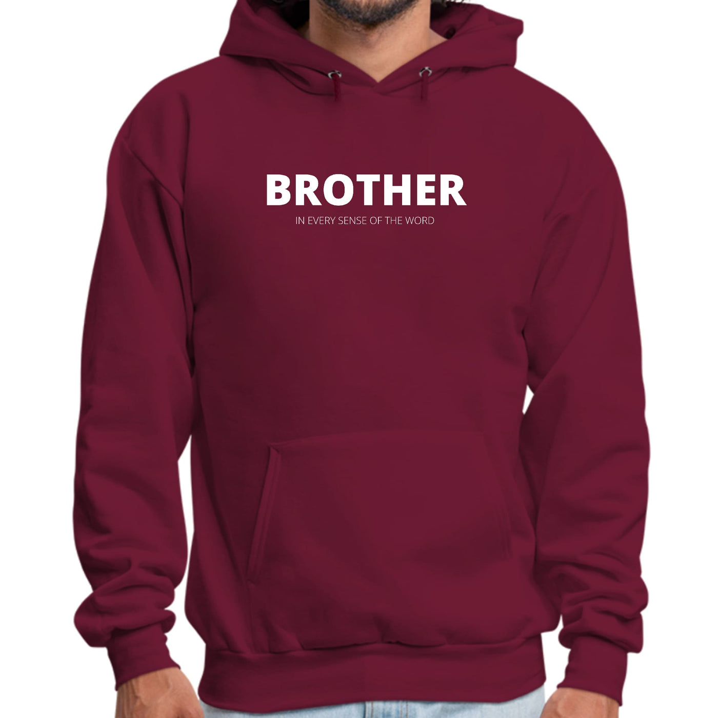 Graphic Hoodie Say It Soul Brother (in Every Sense Of The Word) - Unisex
