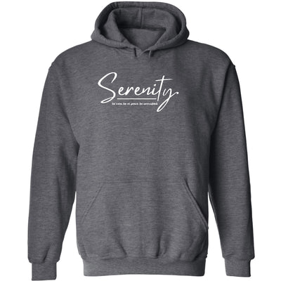 Graphic Hoodie Serenity - Be Calm At Peace Untroubled Unisex | Hoodies