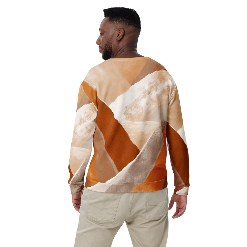 Graphic Sweatshirt for Men Boho Watercolor Print - Mens | Sweatshirts | AOP