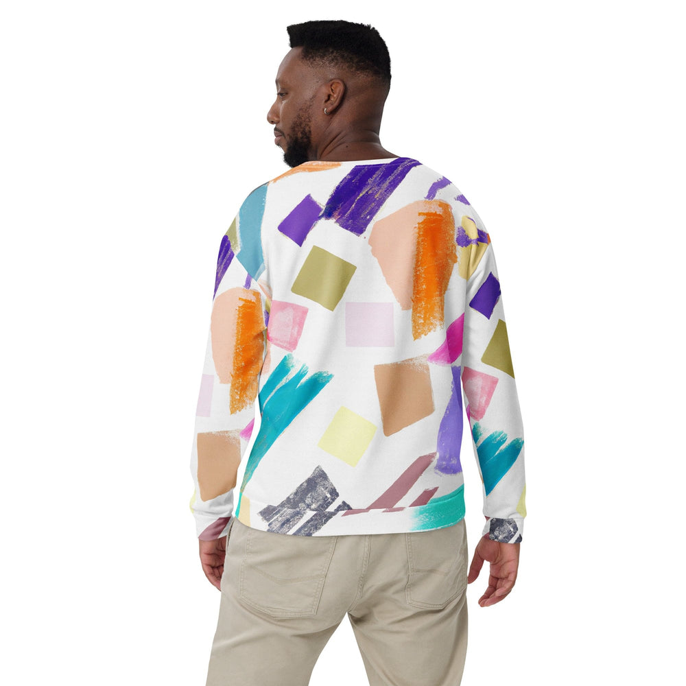 Graphic Sweatshirt for Men Pastel Pattern - Mens | Sweatshirts | AOP