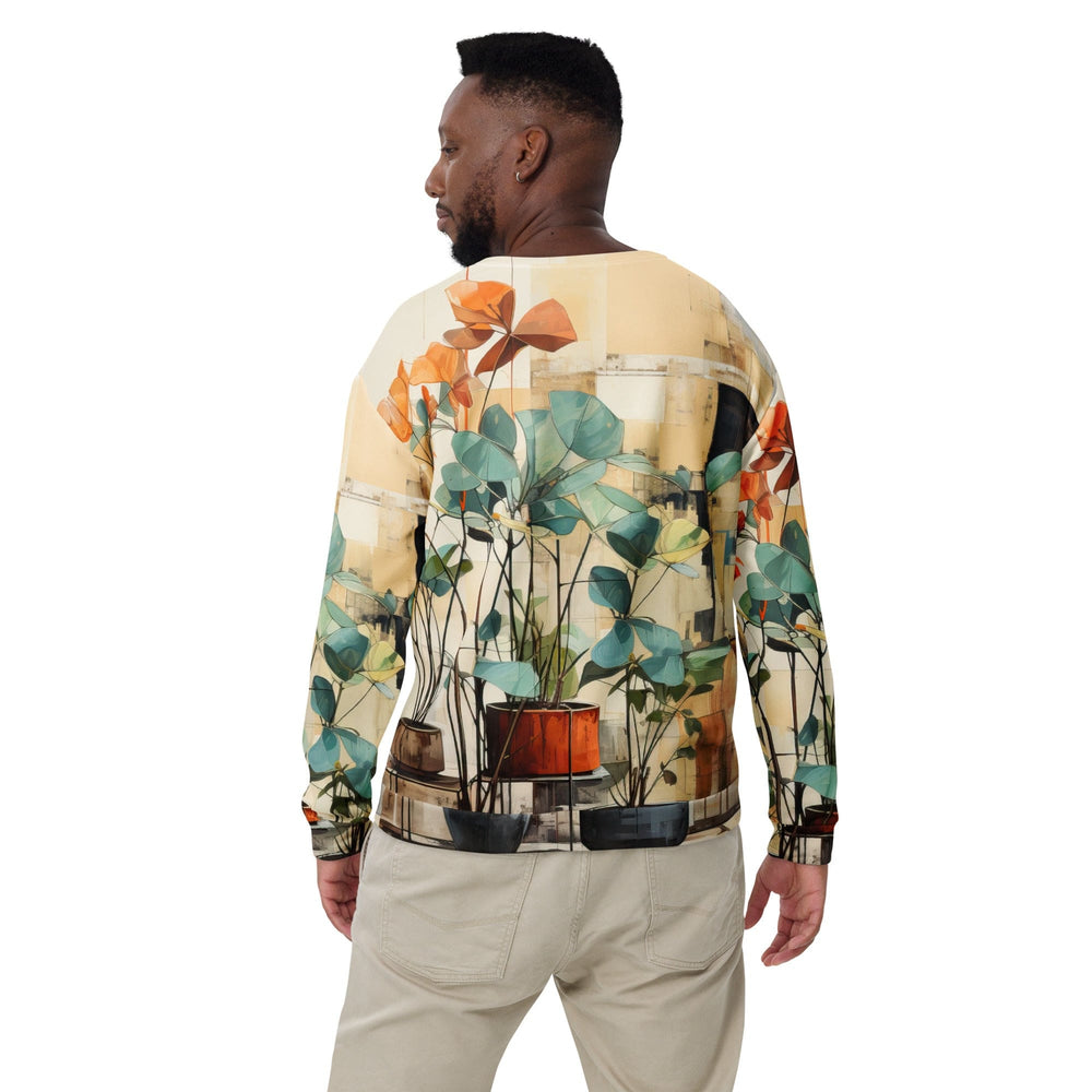 Graphic Sweatshirt for Men Rustic Botanical Plants - Mens | Sweatshirts | AOP