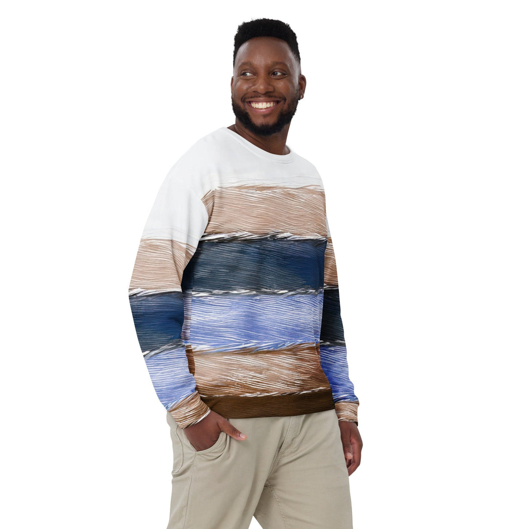 Graphic Sweatshirt for Men Rustic Hues Pattern - Mens | Sweatshirts | AOP