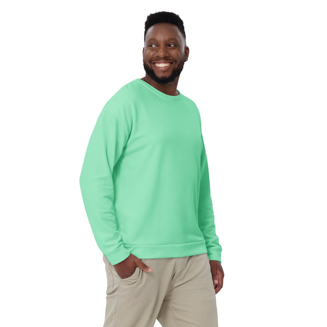 Graphic Sweatshirt for Men Seafoam Green - Mens | Sweatshirts | AOP