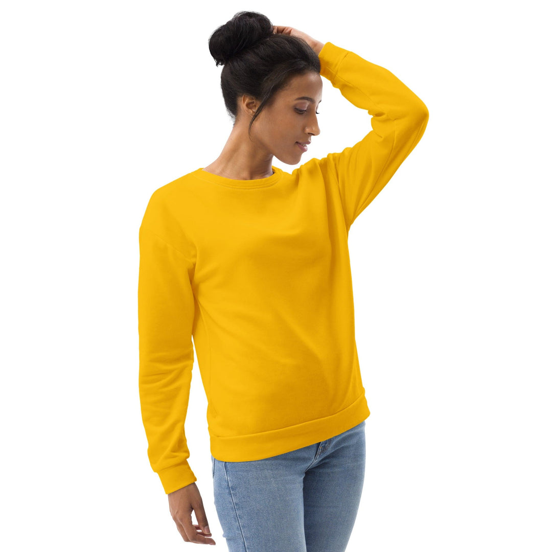 Graphic Sweatshirt for Women Golden Yellow - Womens | Sweatshirts | AOP