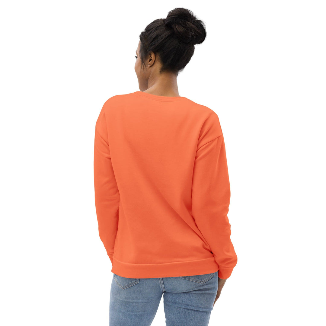 Graphic Sweatshirt for Women Coral Orange Red - Womens | Sweatshirts | AOP