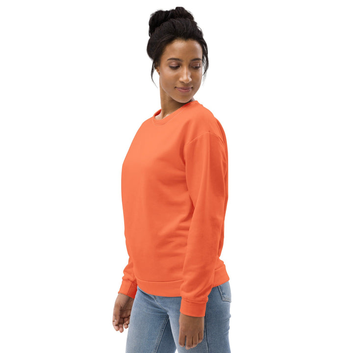 Graphic Sweatshirt for Women Coral Orange Red - Womens | Sweatshirts | AOP