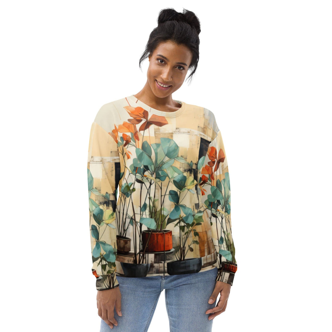 Graphic Sweatshirt for Women Rustic Botanical Plants - Womens | Sweatshirts