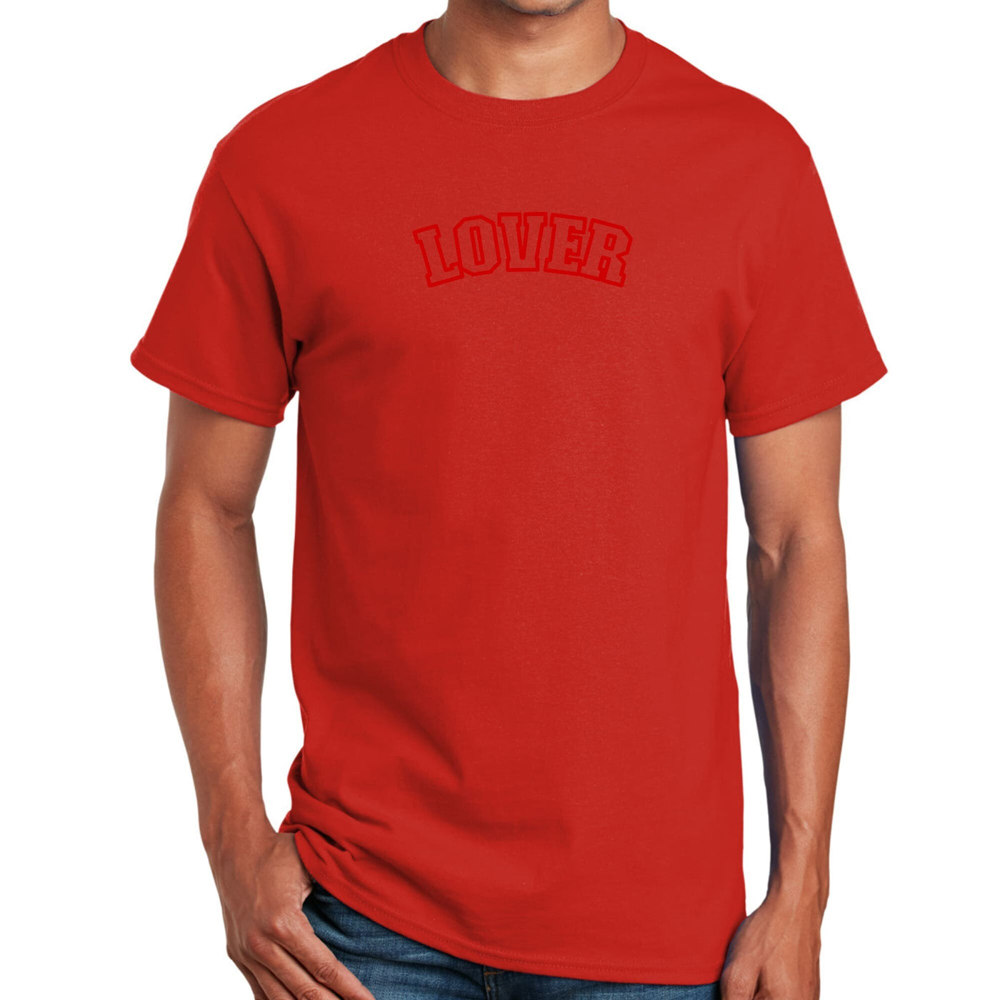 Graphic T-Shirt Say It Soul Lover Red - Mens | T-Shirts