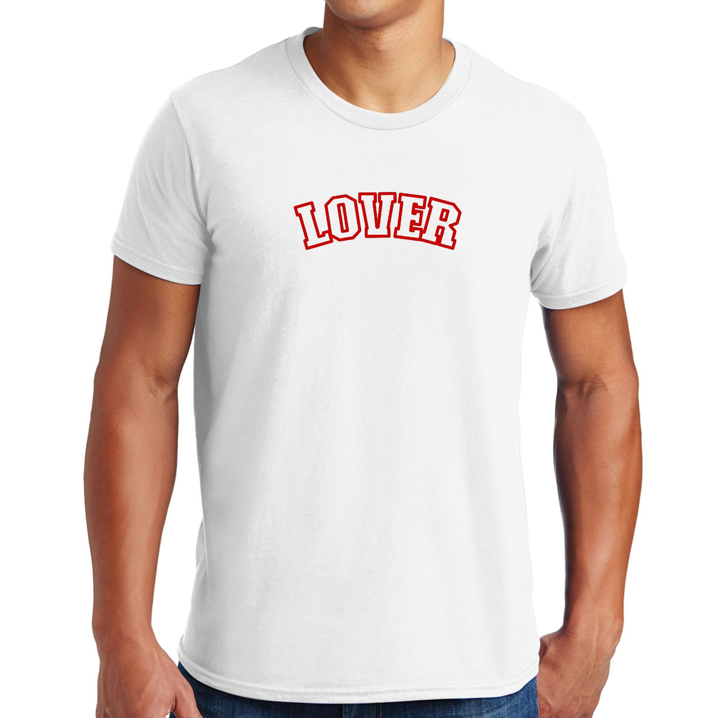 Graphic T-Shirt Say It Soul Lover Red - Mens | T-Shirts