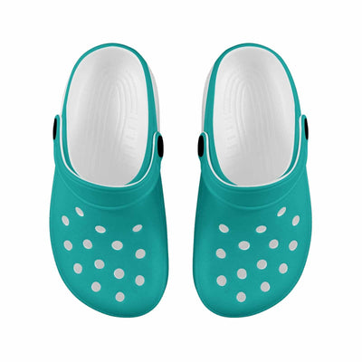 Green Blue Clogs For Youth - Unisex | Clogs | Youth