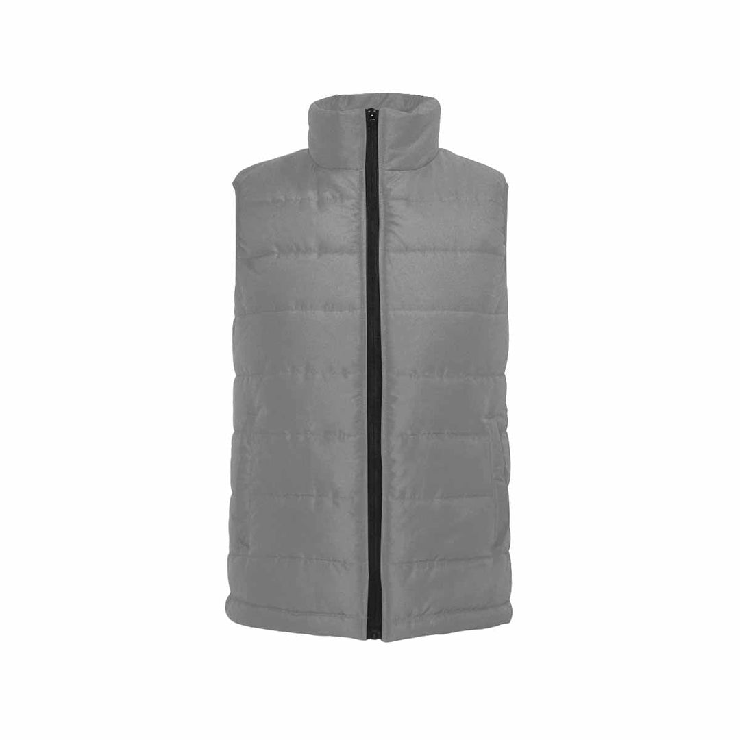 Grey Mens Padded Vest - Mens | Vests