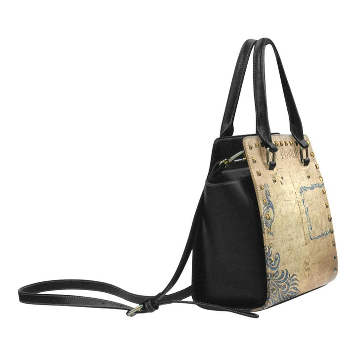 Handbags Beige Postale Graphic Style Top-handle Bag - Bags | Handbags