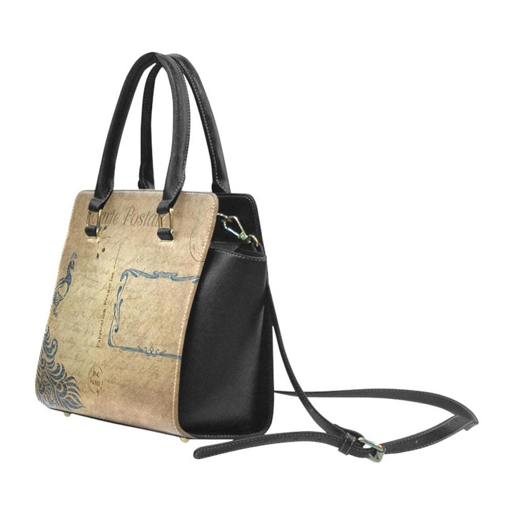 Handbags Beige Postale Graphic Style Top-handle Bag - Bags | Handbags