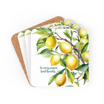Handcrafted Square Coaster Set Of 4 For Drinks And Cups In Every Season Find