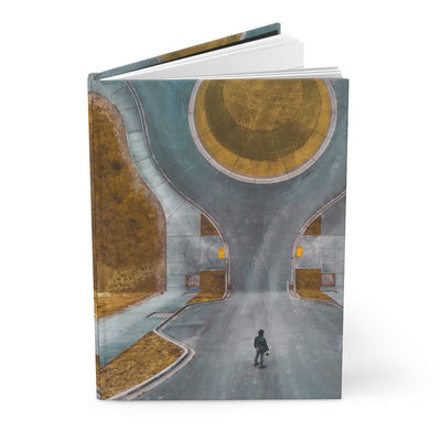 Hardcover Journal Matte Retro Art Design - Stationery | Journals | Hardcover