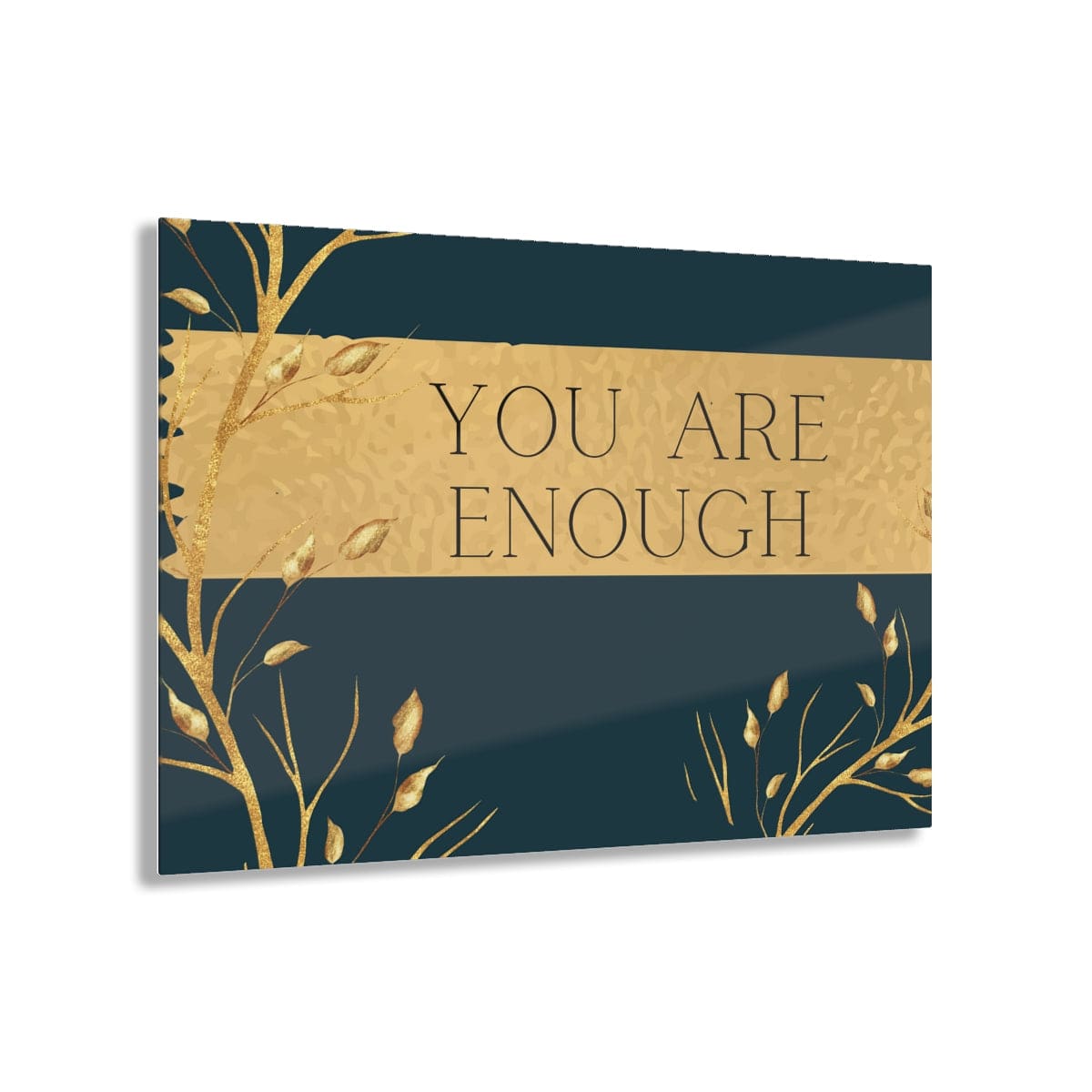 Home Decor Acrylic Wall Art Say It Soul You Are Enough Affirmation Inspiration
