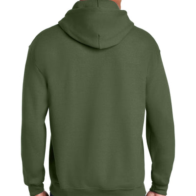 Hooded Long Sleeve Sweatshirt - Military Green - Deals | Clothing