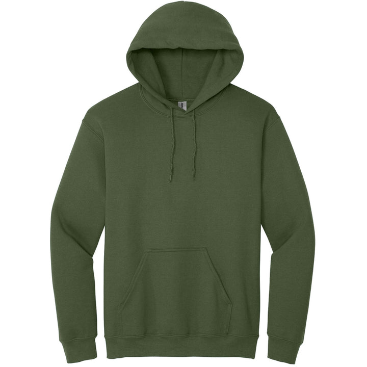 Hooded Long Sleeve Sweatshirt - Military Green - Deals | Clothing