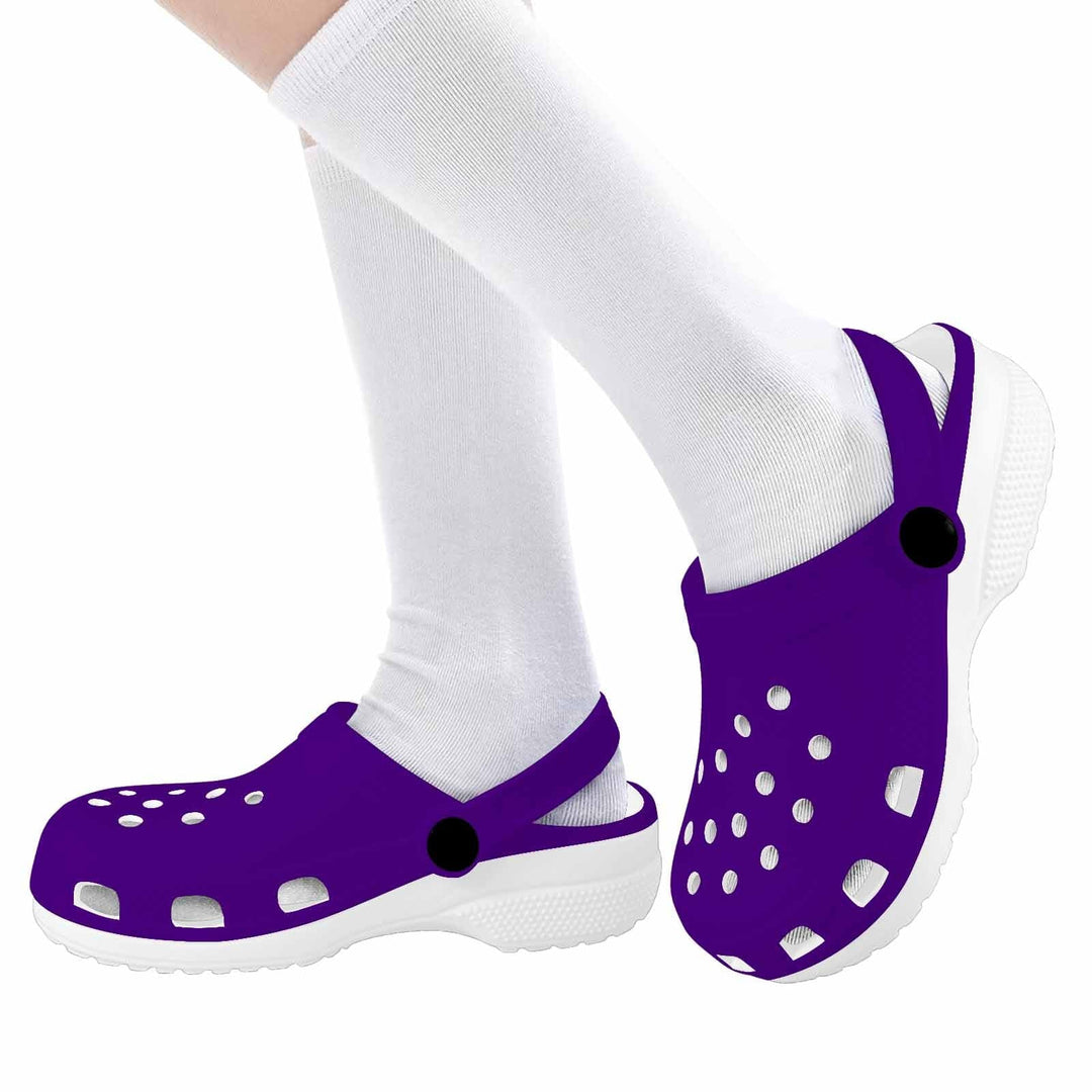 Indigo Purple Clogs For Youth - Unisex | Clogs | Youth