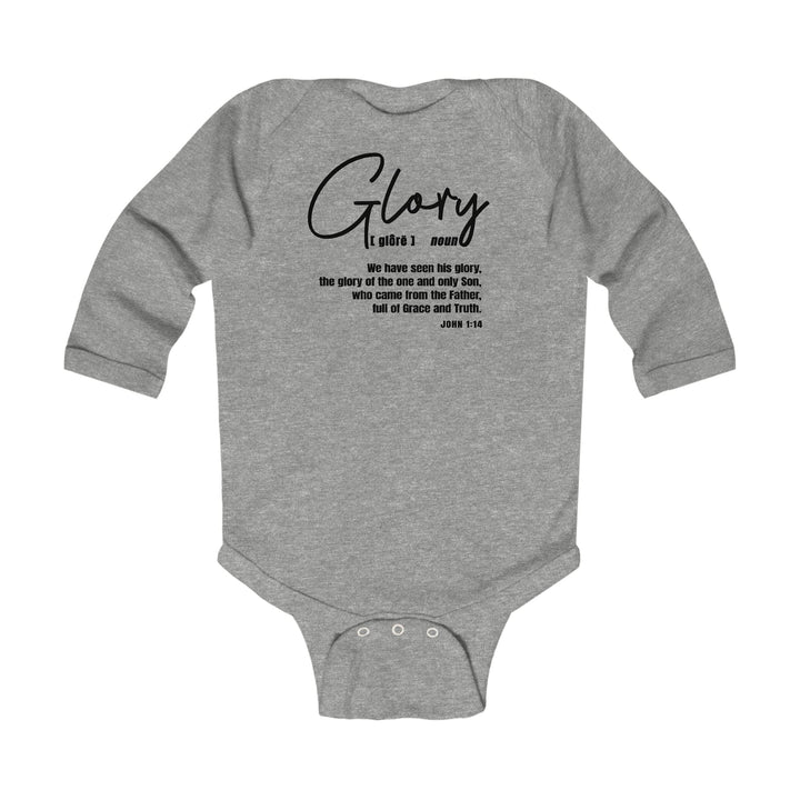 Infant Long Sleeve Bodysuit Glory Christian Inspiration - Childrens | Infant