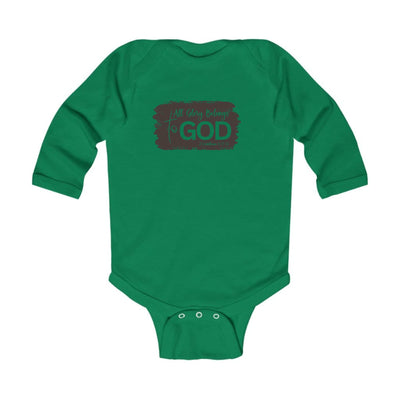 Infant Long Sleeve Graphic T-shirt All Glory Belongs To God Christian