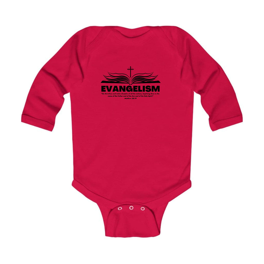 Infant Long Sleeve Graphic T-shirt Evangelism - Go Therefore and Make