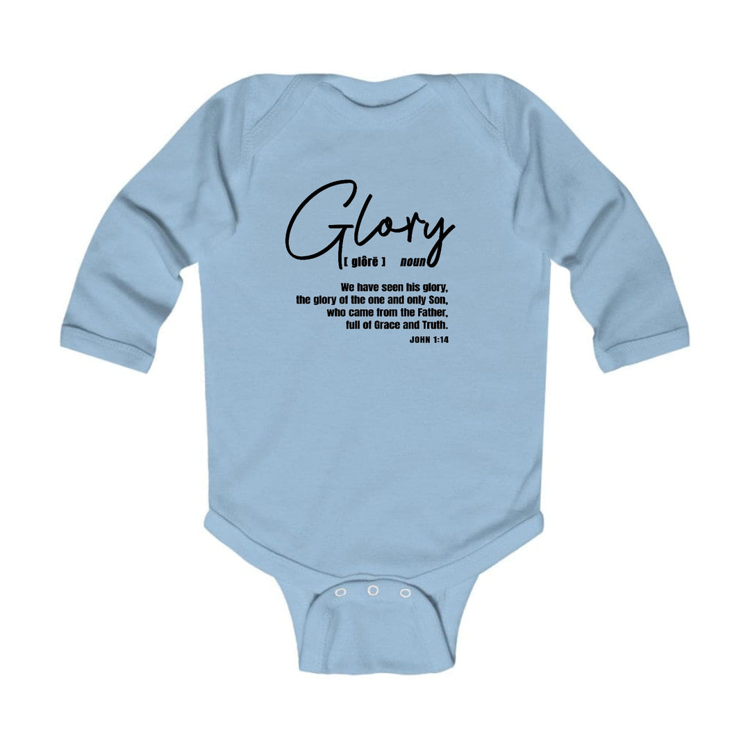 Infant Long Sleeve Graphic T-shirt Glory - Christian Inspiration, - Childrens