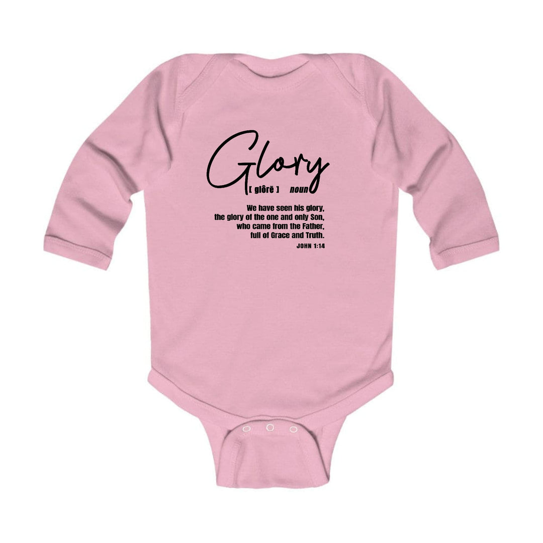 Infant Long Sleeve Graphic T-shirt Glory - Christian Inspiration, - Childrens