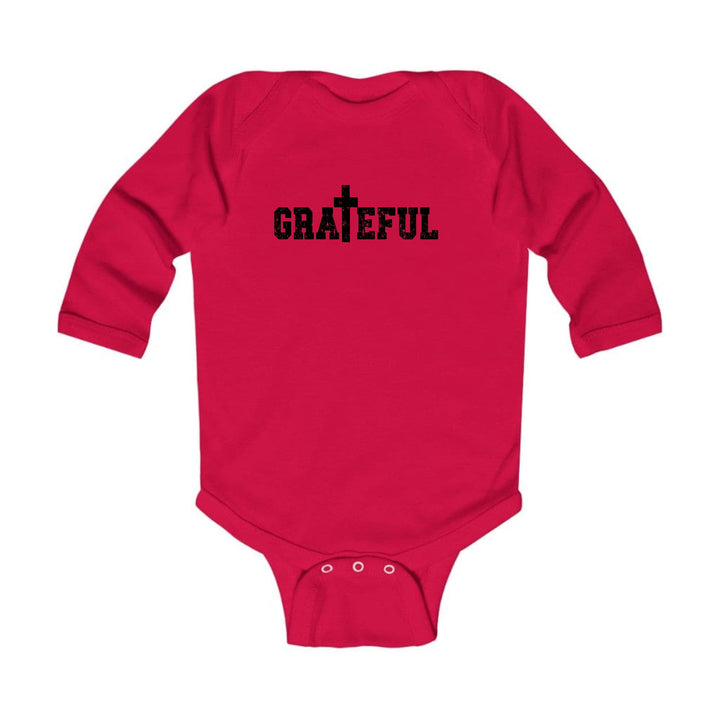 Infant Long Sleeve Graphic T-shirt Grateful Print - Childrens | Infant