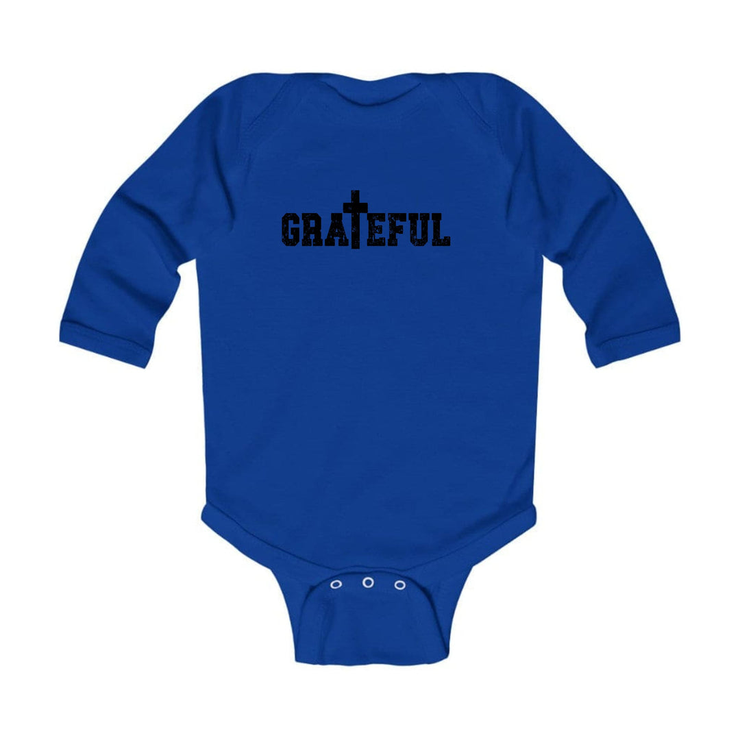 Infant Long Sleeve Graphic T-shirt Grateful Print - Childrens | Infant