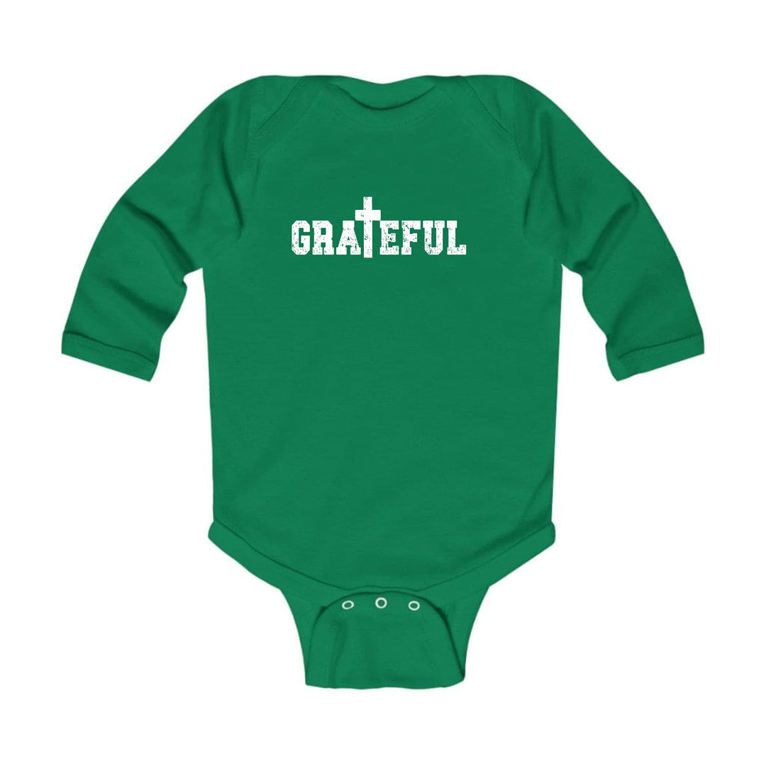 Infant Long Sleeve Graphic T-shirt Grateful Print - Childrens | Infant