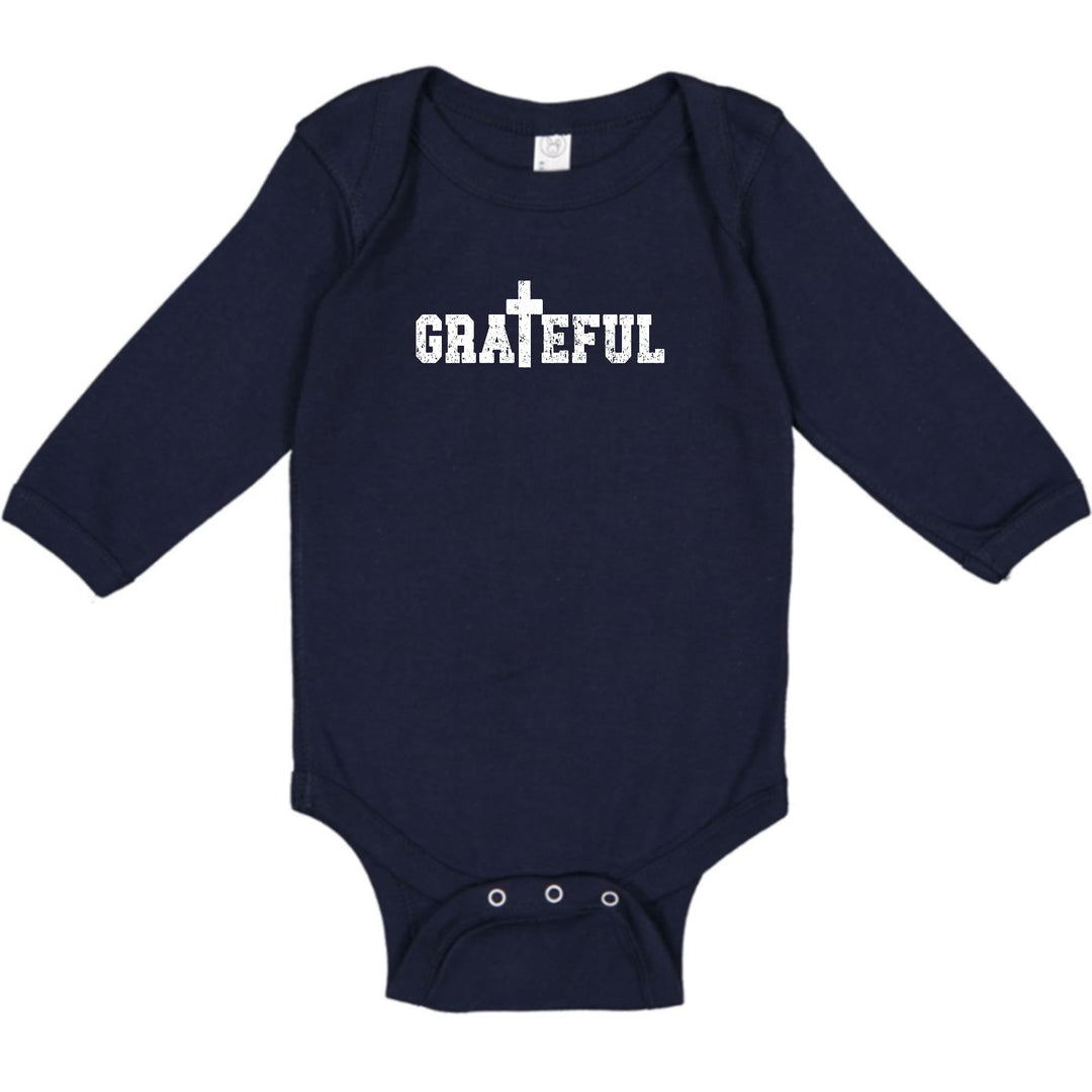 Infant Long Sleeve Graphic T-shirt Grateful Print - Childrens | Infant