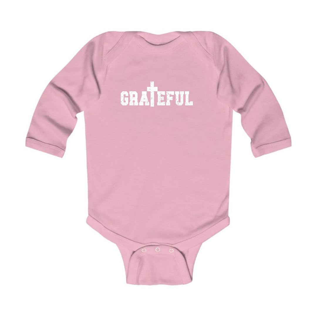 Infant Long Sleeve Graphic T-shirt Grateful Print - Childrens | Infant