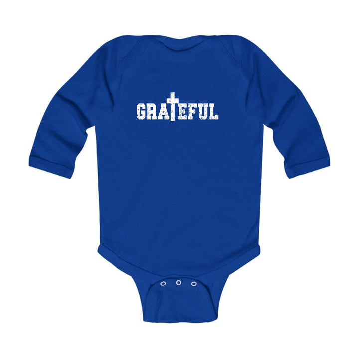 Infant Long Sleeve Graphic T-shirt Grateful Print - Childrens | Infant