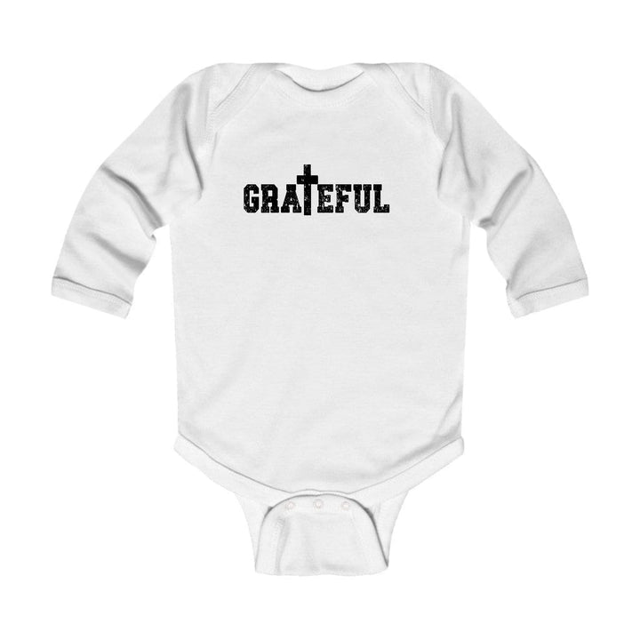 Infant Long Sleeve Graphic T-shirt Grateful Print - Childrens | Infant