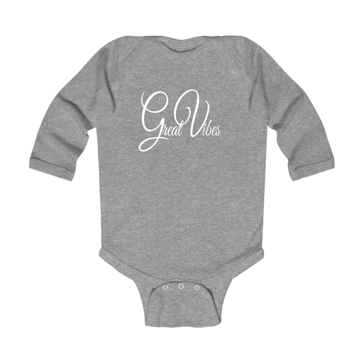 Infant Long Sleeve Graphic T-shirt Great Vibes - Childrens | Infant | T-Shirts