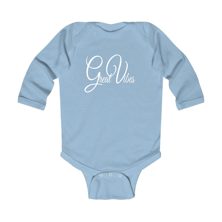 Infant Long Sleeve Graphic T-shirt Great Vibes - Childrens | Infant | T-Shirts